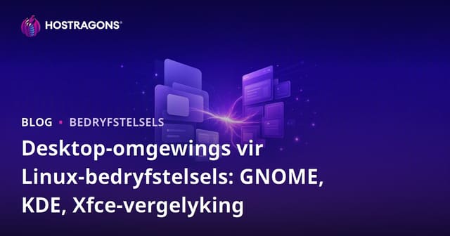 Desktop-omgewings vir Linux-bedryfstelsels: GNOME, KDE, Xfce-vergelyking