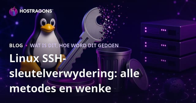 Linux SSH-sleutelverwydering: alle metodes en wenke