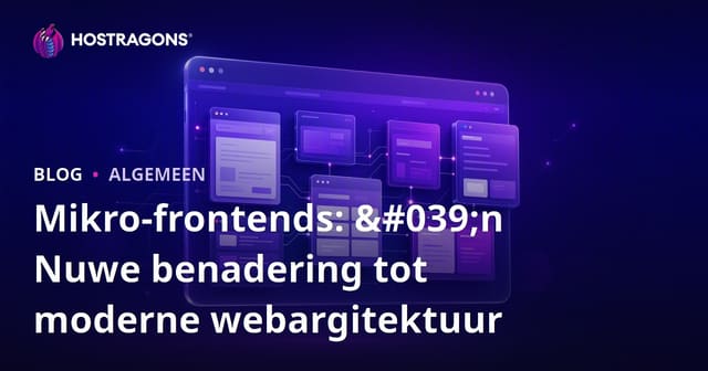Mikro-frontends: 'n Nuwe benadering tot moderne webargitektuur