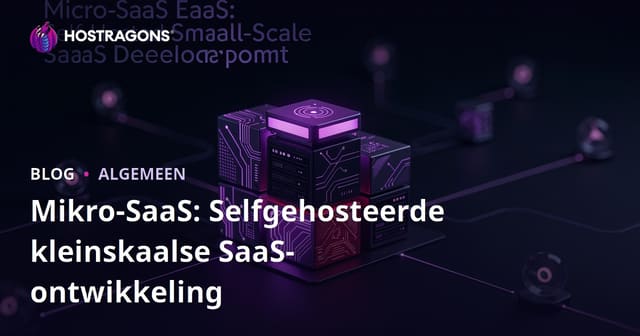 Micro-SaaS: Self-Hosted Klein Skaal SaaS Ontwikkeling