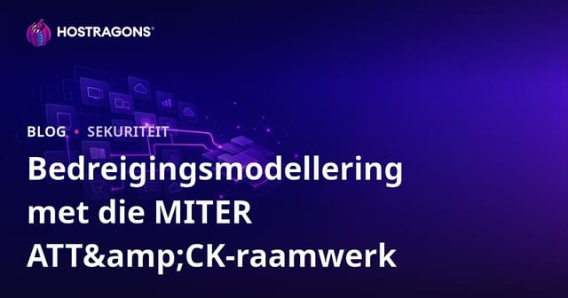 Bedreigingsmodellering met die MITER ATT&CK-raamwerk
