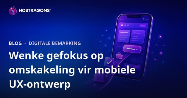 Wenke gefokus op omskakeling vir mobiele UX-ontwerp