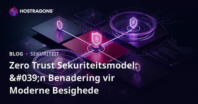 Zero Trust Sekuriteitsmodel: 'n Benadering vir Moderne Besighede