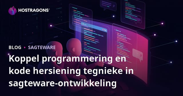 Koppel programmering en kode hersiening tegnieke in sagteware-ontwikkeling