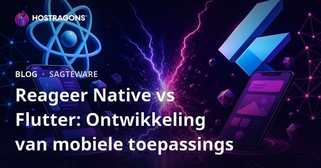 Vergelyking van React Native en Flutter: Ontwikkeling van mobiele toepassings