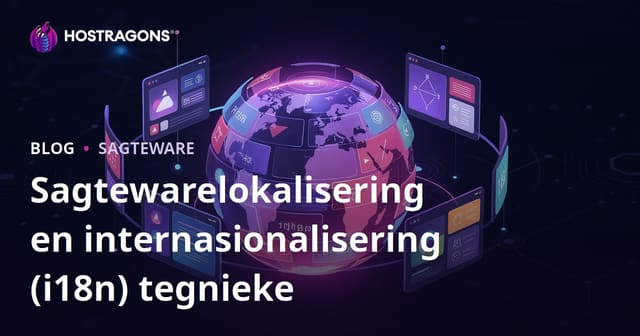 Sagtewarelokalisering en internasionalisering (i18n) tegnieke