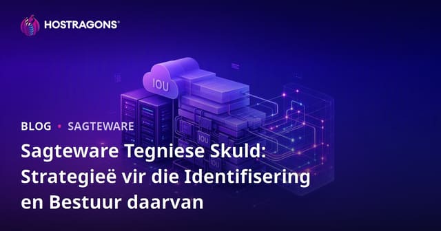 Sagteware Tegniese Skuld: Strategieë vir die Identifisering en Bestuur daarvan