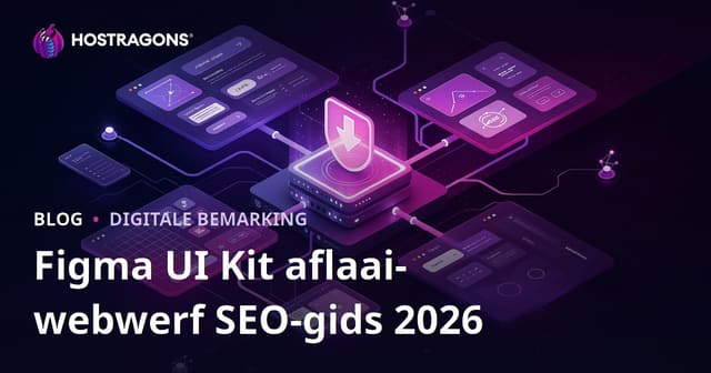 Slegs Figma Komponente en UI Kit Laai-webwerf SEO