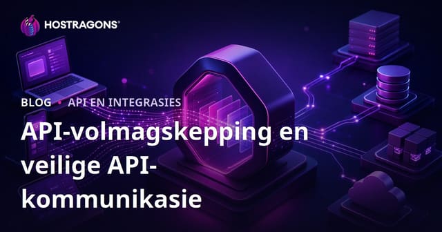 API-volmagskepping en veilige API-kommunikasie