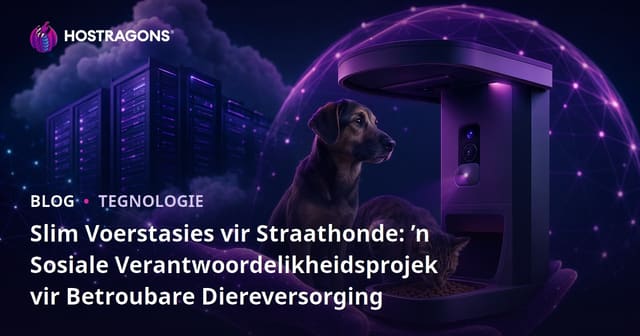 Slim Voerstasies vir Straathonde: ’n Sosiale Verantwoordelikheidsprojek vir Betroubare Diereversorging