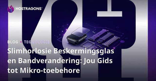 Slimhorlosie Beskermingsglas en Bandverandering: Jou Gids tot Mikro-toebehore