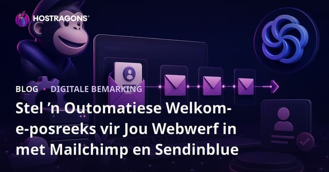 Stel ’n Outomatiese Welkom-e-posreeks vir Jou Webwerf in met Mailchimp en Sendinblue