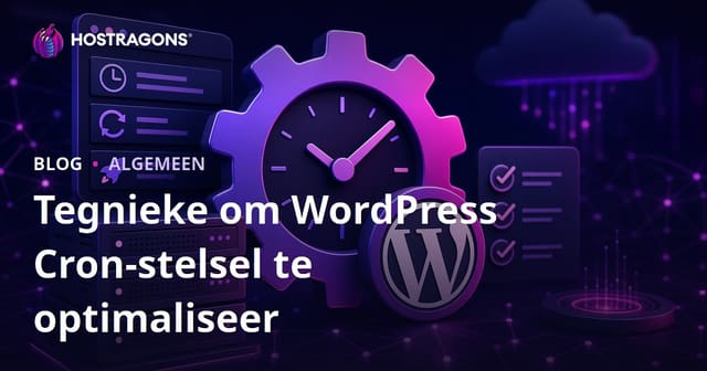 Tegnieke om WordPress Cron-stelsel te optimaliseer