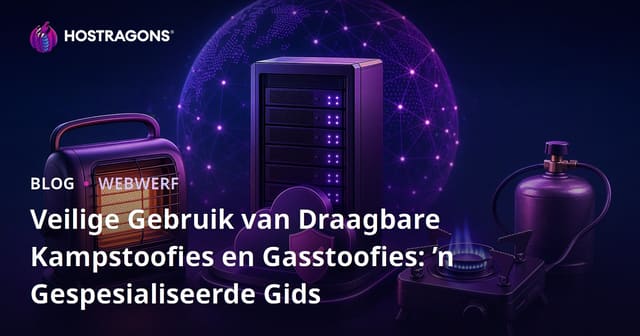 Veilige Gebruik van Draagbare Kampstoofies en Gasstoofies: ’n Gespesialiseerde Gids