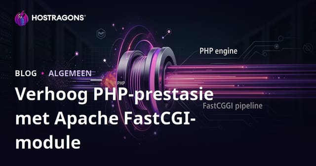 Verhoog PHP-prestasie met Apache FastCGI-module