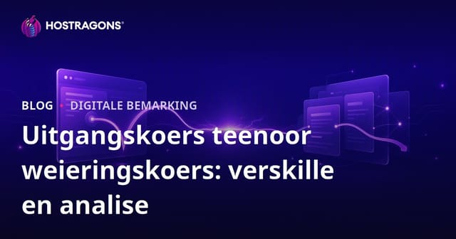 Uitgangskoers teenoor weieringskoers: verskille en analise