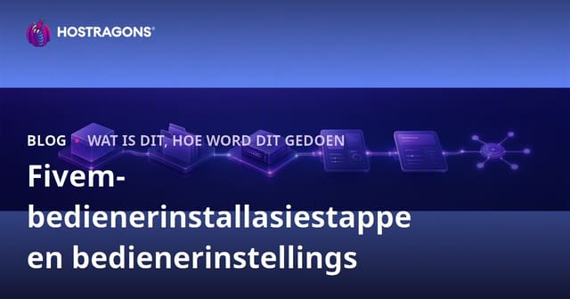 FiveM Bediening Installasie Stappe en Bedieningsinstellings