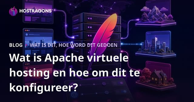 Wat is Apache virtuele hosting en hoe om dit te konfigureer?