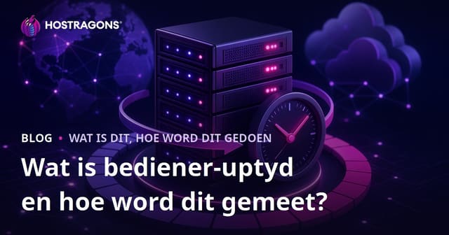 Wat is bediener-uptyd en hoe word dit gemeet?