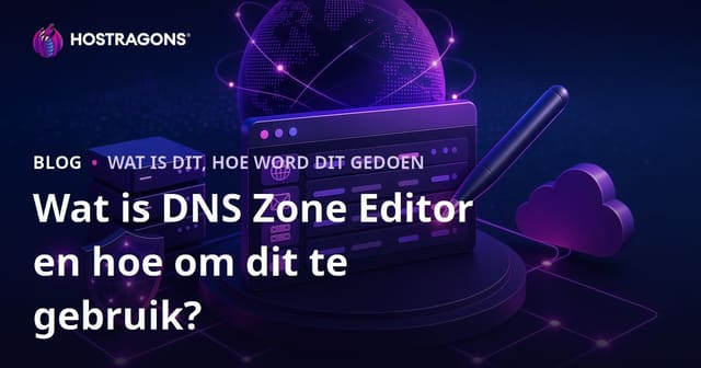 Wat is 'n DNS Zone-editor en hoe om dit te gebruik?