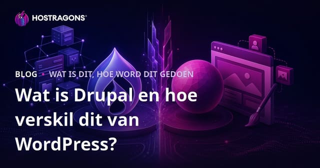 Wat is Drupal en hoe verskil dit van WordPress?