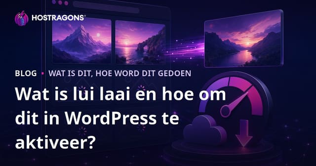 Wat is lui laai en hoe om dit in WordPress te aktiveer?