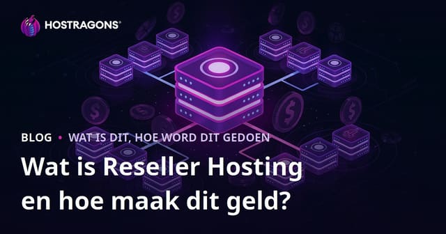 Wat is Reseller Hosting en hoe maak dit geld?