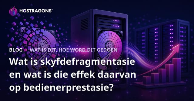 Wat is skyfdefragmentasie en wat is die effek daarvan op bedienerprestasie?