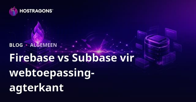 Firebase teenoor Supabase: Wat om te oorweeg by die ontwikkeling van web- toepassings