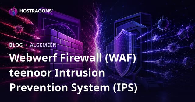 Webwerf Firewall (WAF) teenoor Intrusion Prevention System (IPS)