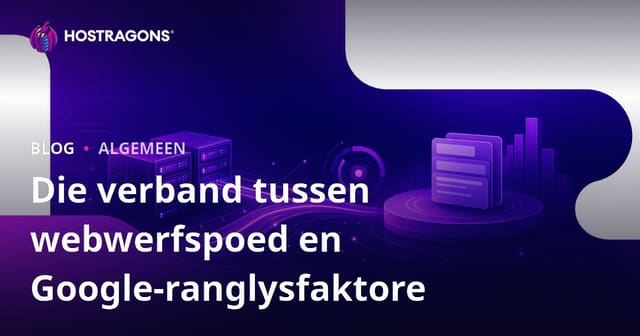 Webwerf Snelheid en Google Rangorde Faktor