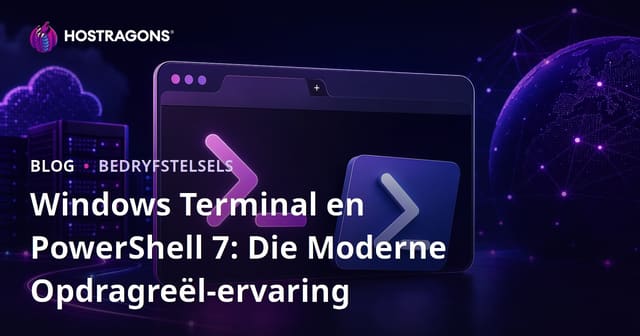 Windows Terminal en PowerShell 7: Die Moderne Opdragreël-ervaring