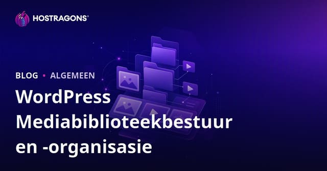 WordPress Mediabiblioteekbestuur en -organisasie
