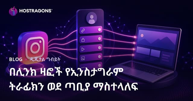 ኢንስታግራም ትራፊን ወደ ድር ጣቢያዎ ለመቀጣጠል የሊንክ ዛፎች (Linktree ውጤቶች) መተግበሪያ ዘዴ