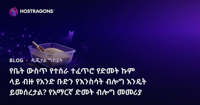 የቤት ውስጥ የተሰራ ተፈጥሮ የድመት ኩም ላይ ብዙ የአንድ ቡድን የእንስሳት ብሎግ እንዴት ይመሰረታል? የአማርኛ ድመት ብሎግ መመሪያ