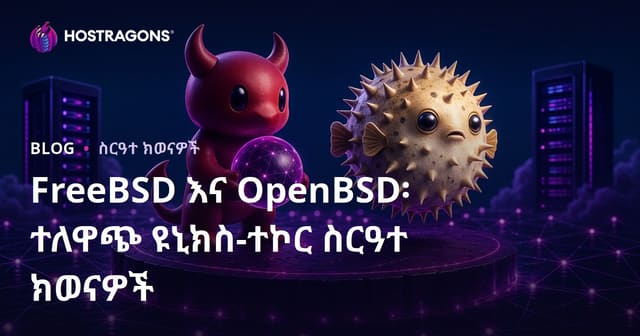 FreeBSD እና OpenBSD፡ ተለዋጭ ዩኒክስ-ተኮር ስርዓተ ክወናዎች