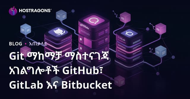 Git Repository ማስተናገድ አገልግሎቶች: GitHub, GitLab እና Bitbucket እምነት እና ጥራት ውስጥ
