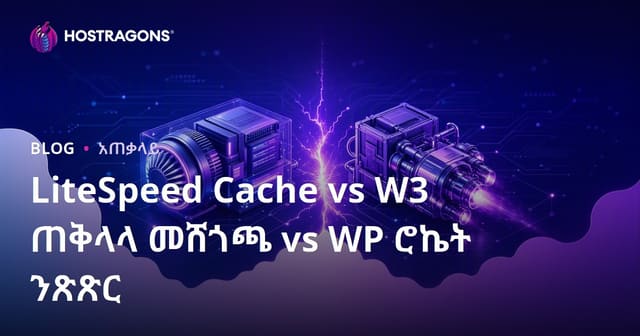 WordPress አውት-ቤሊ አካባቢ: LiteSpeed Cache, W3 Total Cache እና WP Rocket ተወዳዳሪ ትንሳኤ መግለጫ