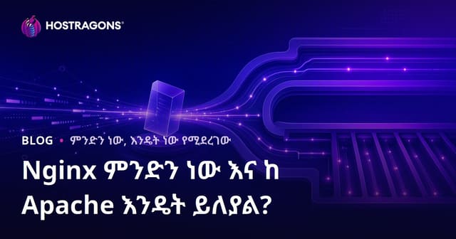 Nginx ምንድነው? Nginx እና Apache የድር ሰርተር አይነቶች በአማርኛ ማብራሪያ