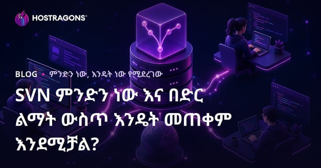 SVN ምንድነው? እና ከበርካታ የድህረ ገፅ ልማድ ሂደቶች ጋር በመስራት የሚረዳው እንዴት ነው?
