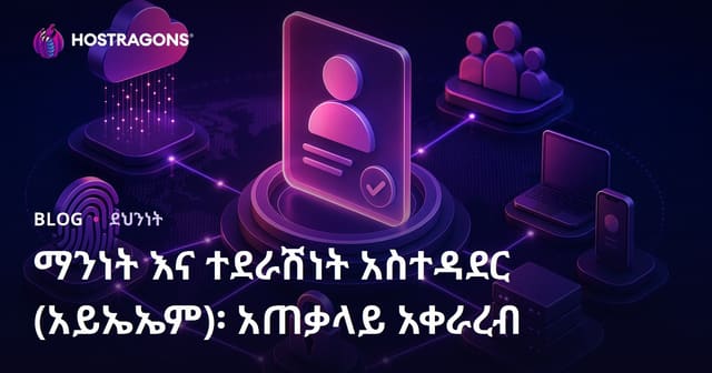ማንነት እና ተደራሽነት አስተዳደር (አይኤኤም)፡ አጠቃላይ አቀራረብ