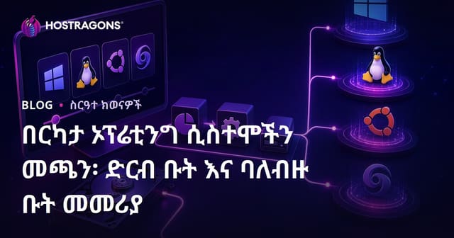 በርካታ ኦፕሬቲንግ ሲስተሞችን መጫን፡ ድርብ ቡት እና ባለብዙ ቡት መመሪያ