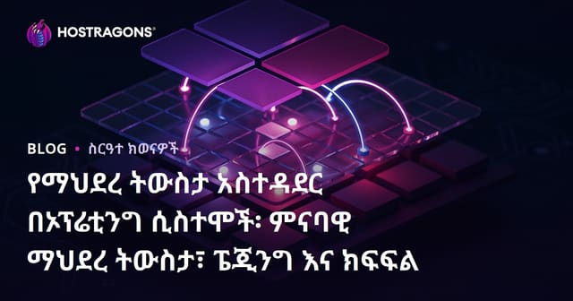 ከመሥሪያ ስርዓት አባላት በተቃራኒ የአሰፋኝነት ተግባራት ማአናት ማስተዳደር: ሴአናል ማአናት, ገጽ አያያዝና ሴገመንቴሽን