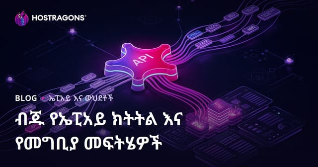 ብጁ የኤፒአይ ክትትል እና የመግቢያ መፍትሄዎች