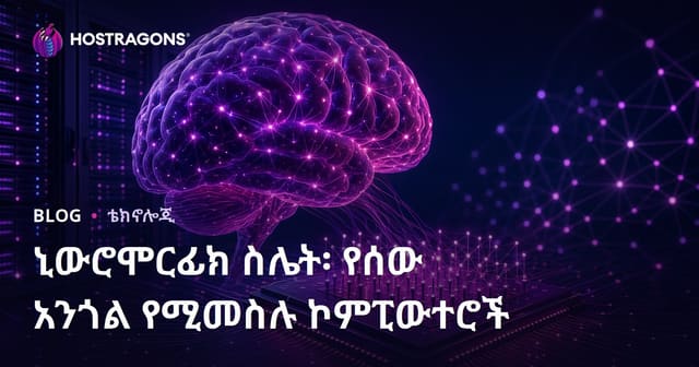 ህይወት የሰው አእምሮን የሚመሰረት ኮምፒዩተር ቴክኖሎጂ: ኖሮሞርፊክ መረጃ አስተዳደር ምንድነው ምክንያቱ አናት