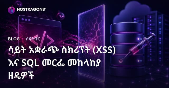 ሳይት አቋራጭ ስክሪፕት (XSS) እና SQL መርፌ መከላከያ ዘዴዎች