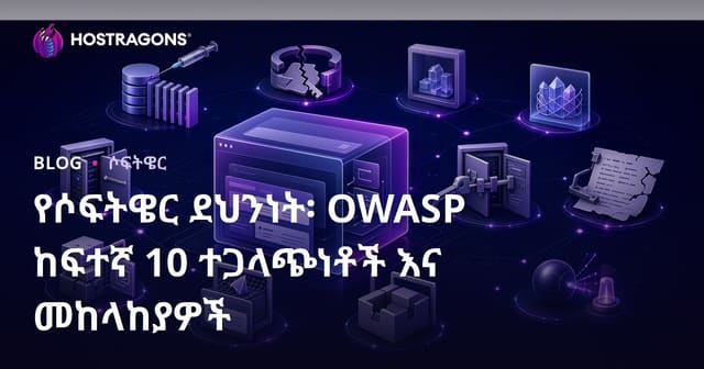 የሶፍትዌር ደህንነት፡ OWASP Top 10 ችግኝነቶችና መከላከያ መንገዶች