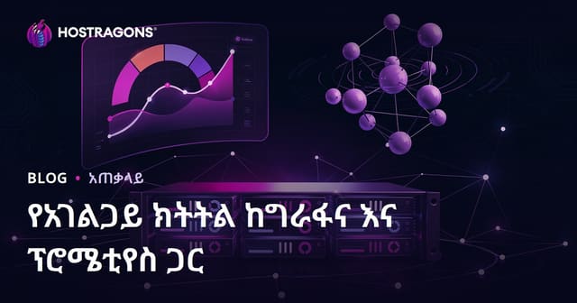 Grafana እና Prometheus በመጠቀም የአካል ሰርቨር Monitoring ዘዴዎች