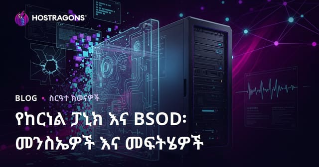 ከምስክር ፍራደኛ (Kernel Panic) እና BSOD: ምክንያቶችና መፍትሄዎች
