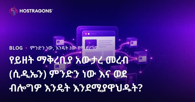 የውስጥ ይድረስ ትንታኔ (CDN) ምንድነው? እና በብሎግ ሳይትዎ በቀላሉ እንዴት ማስገባት ይቻላል?